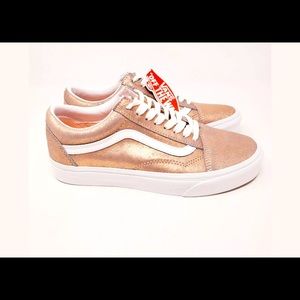VANS Old Skool Canvas ROSE GOLD UNISEX Sneakers.